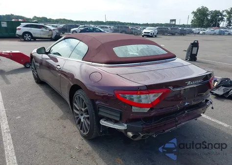 2016 Maserati Granturismo from USA, damaged, VIN ZAM45MMA5G0173239